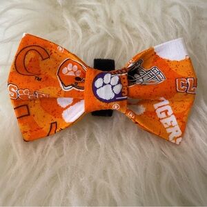 Clemson Pet Bow Tie